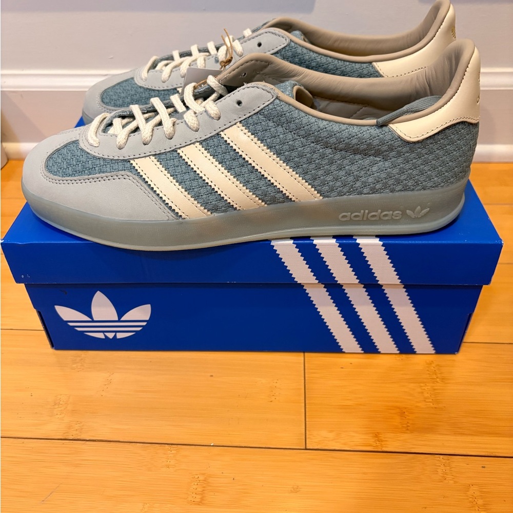 Adidas Men's Gazelle Cotton Weave Pack Blue New